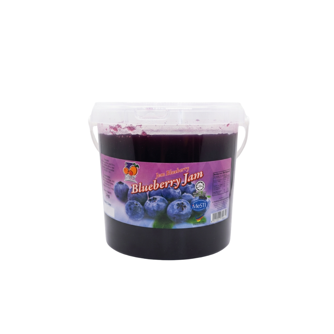 Gippy Blueberry Jam (3KG)