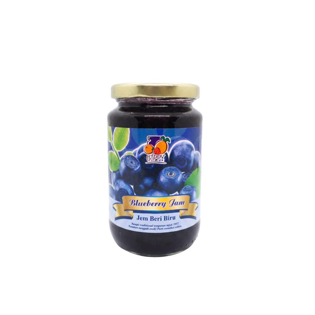 Gippy Blueberry Jam (450G)