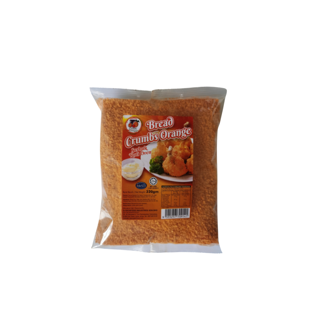 Gippy Bread Crumbs Orange