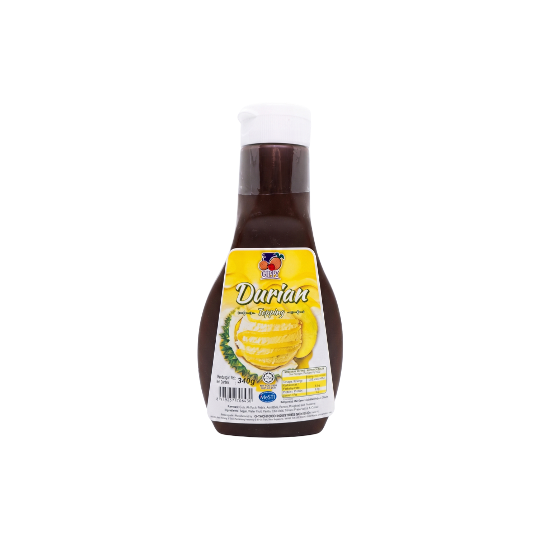 Gippy Ice Cream Topping - Durian