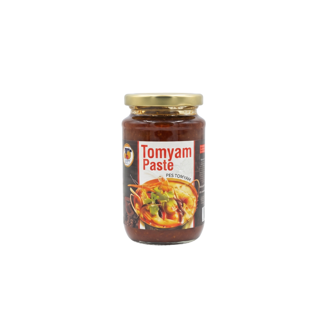Gippy Tom Yam Paste (L) Glass Bot